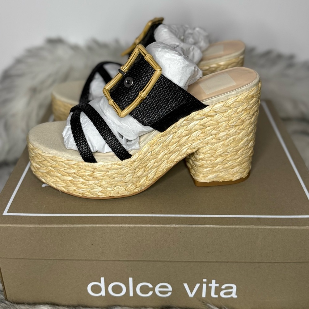 Dolce Vita NIB Edwina Heel Sandals - Picture 3 of 5